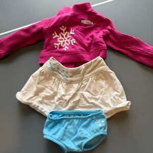 American Girl Doll Cheerleading outfit